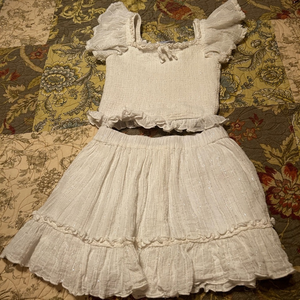 ooh la la couture skirt set size 8